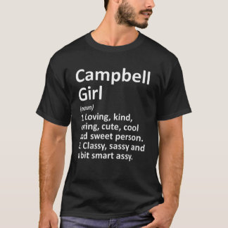 CAMPBELL GIRL CA CALIFORNIA Funny City Home Roots T-Shirt