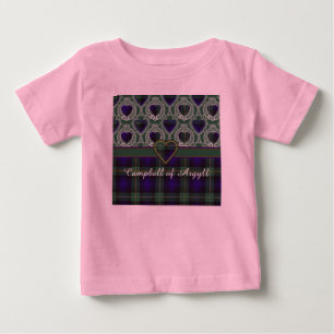 Campbell of Argyll clan Plaid Scottish tartan Baby T-Shirt