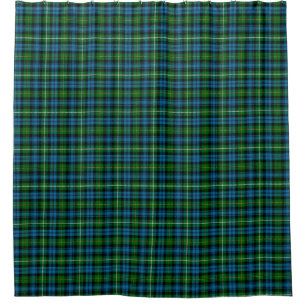 Campbell of Argyll Clan Tartan Shower Curtain