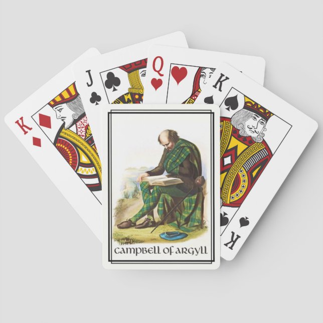 Campbell of Argyll Classic Scotland Playing Cards (Back)