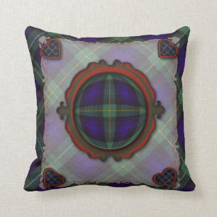 Campbell of Argyll Scottish clan tartan - Plaid Cushion