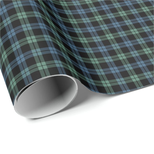 Campbell of Loch Awe Clan Tartan Wrapping Paper (Roll Corner)