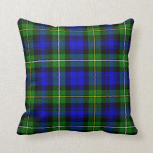 Campbell Plaid Tartan Throw Pillow