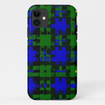 Campbell Plaid Tartan Vector iPhone Case