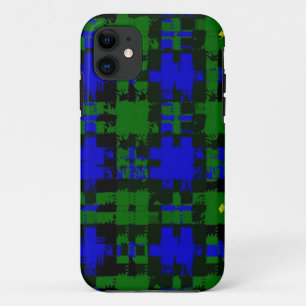 Campbell Plaid Tartan Vector iPhone Case