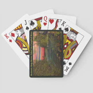 Campbell River Fishing Playing Cards. Playing Cards