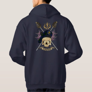 Campbell Skull & Crossed Swords Hoodie