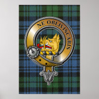 Campbell Tartan & Badge