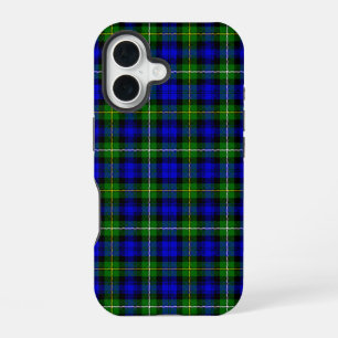 Campbell tartan blue green plaid iPhone 16 case