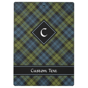 Campbell Tartan Clipboard
