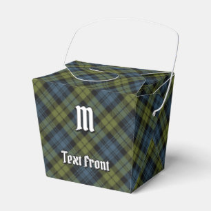 Campbell Tartan Favour Box