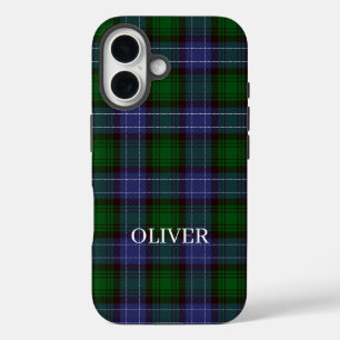 Campbell Tartan Green Plaid iPhone 16 Case