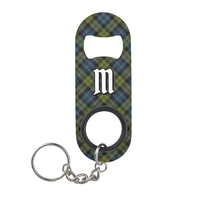 Campbell Tartan Keychain Bottle Opener (Front)