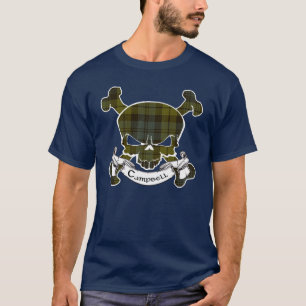 Campbell Tartan Skull Shirt
