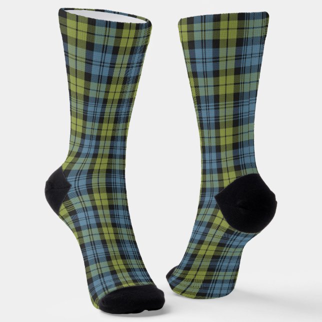 Campbell Tartan  Socks (Angled)