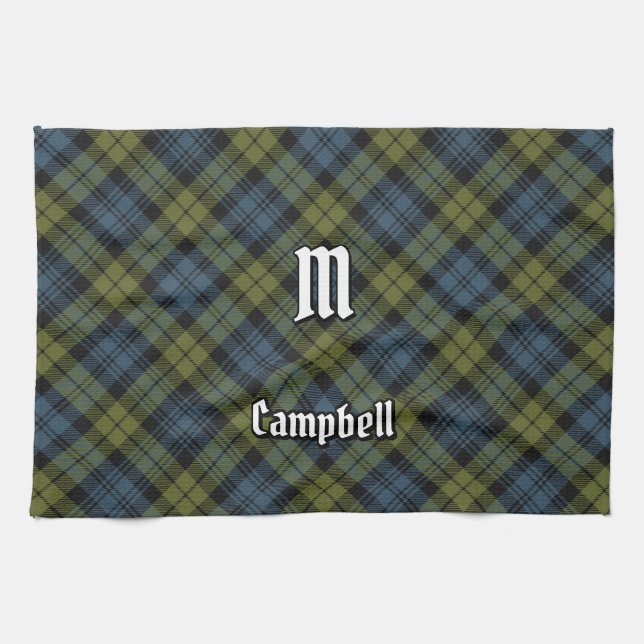Campbell Tartan Tea Towel (Horizontal)