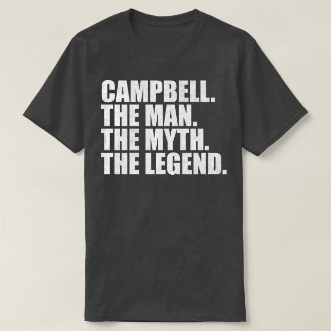 CampbellCampbell Family name Campbell last Name Ca T-Shirt (Design Front)