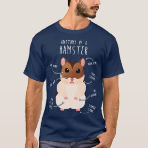 Campbells Dwarf Hamster Anatomy T-Shirt