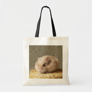 Campbells Dwarf Russian Hamster, Argente Tote Bag