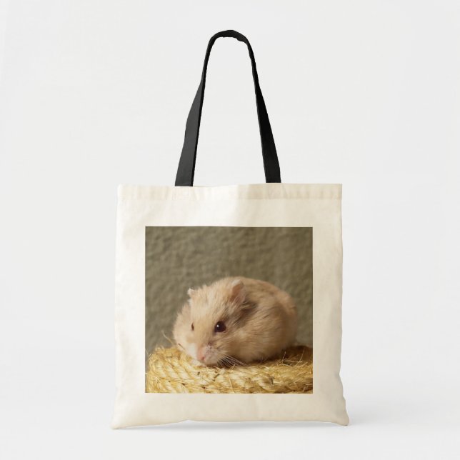 Campbells Dwarf Russian Hamster, Argente Tote Bag (Front)