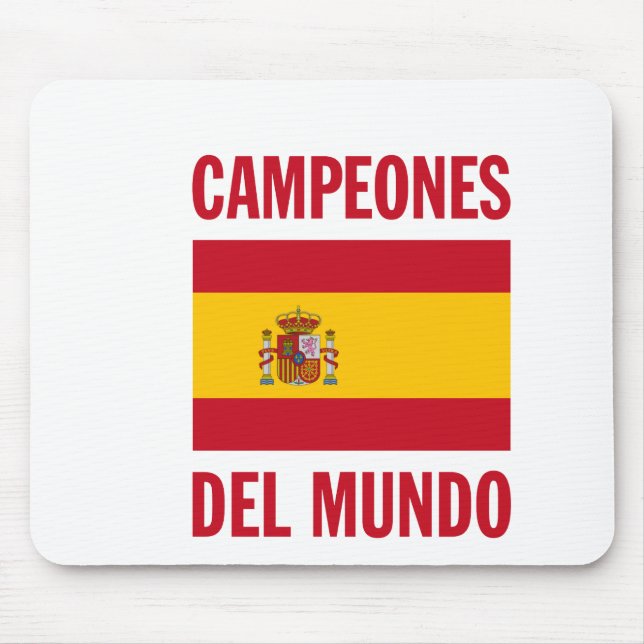 CAMPEONES DEL MUNDO MOUSE MAT (Front)
