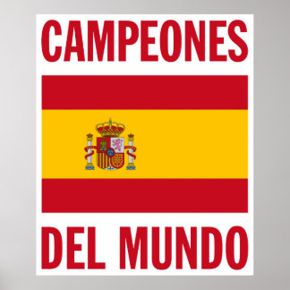 CAMPEONES DEL MUNDO POSTER