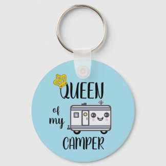 Camper Camping Funny RVing Lifestyle Key Ring