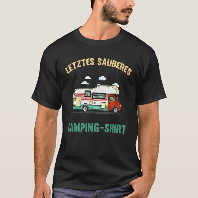 Camper Caravan Camper Camping Caravan T-Shirt (Front)