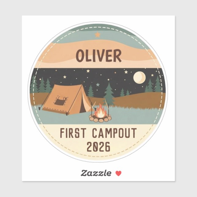Camper First Campout  (Sheet)