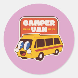 Camper Fun Van  Sticker