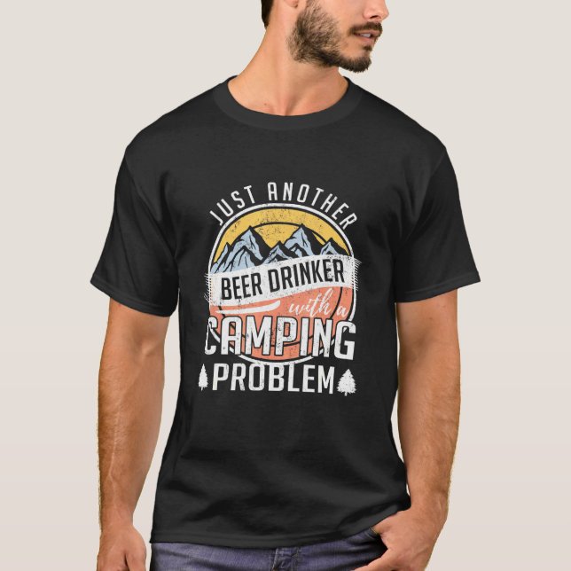 Camper Gear Camping Accessories For Beer T-Shirt (Front)