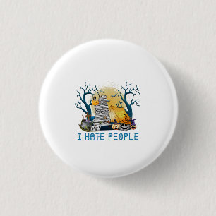 Camper Gift Hiking In Halloween Birthday 3 Cm Round Badge