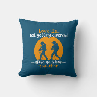 Camper Gift | Love Is Not Getting Devorced Xmas Cushion