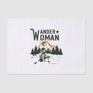 Camper Gift   Wander Woman Birthday Tissue Paper
