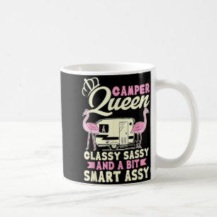 Camper Queen Classy Sassy Smart Assy Outdoor Coffee Mug