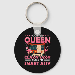 Camper Queen Cly Sy And A Bit Smart Y Funny Campin Key Ring