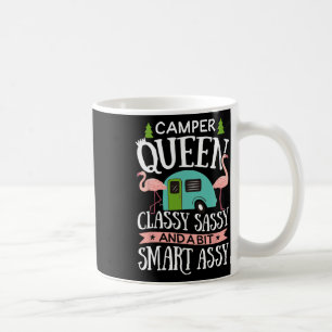 Camper Queen Cly Sy Smart Y T Shirt Camping Rv Gif Coffee Mug