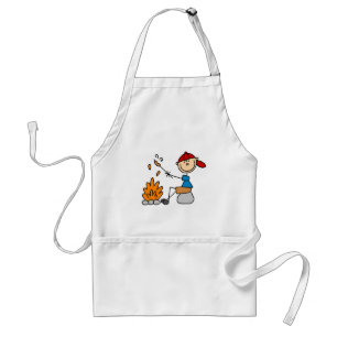 Camper Roasting Hot Dogs Tshirts and Gifts Standard Apron