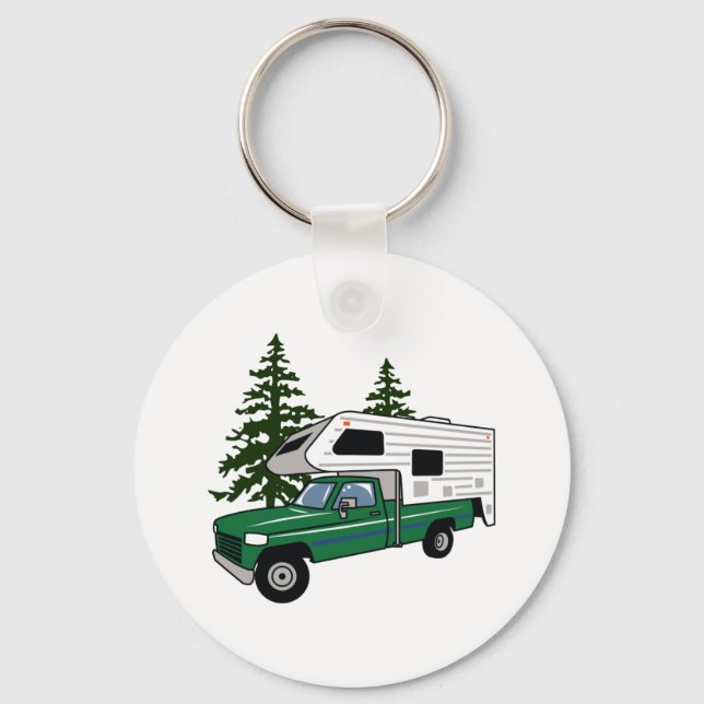 Camper Truck Key Ring (Front)