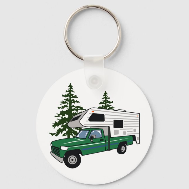 Camper Truck Key Ring (Front)