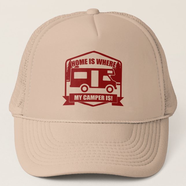Camper Trucker Hat (Front)