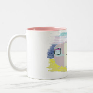 Camper Two-Tone Coffee Mug