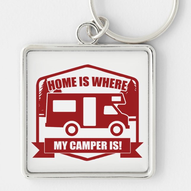Camper van key ring (Front)