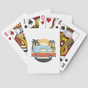 Camper Van Playing Cards
