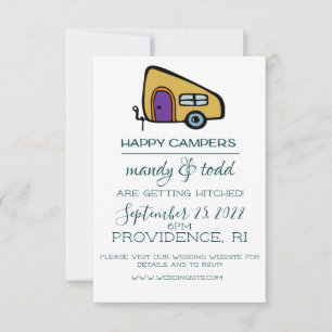 Camper Wedding Invitations