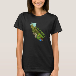 Camper Wilderness Outdoor California National Park T-Shirt