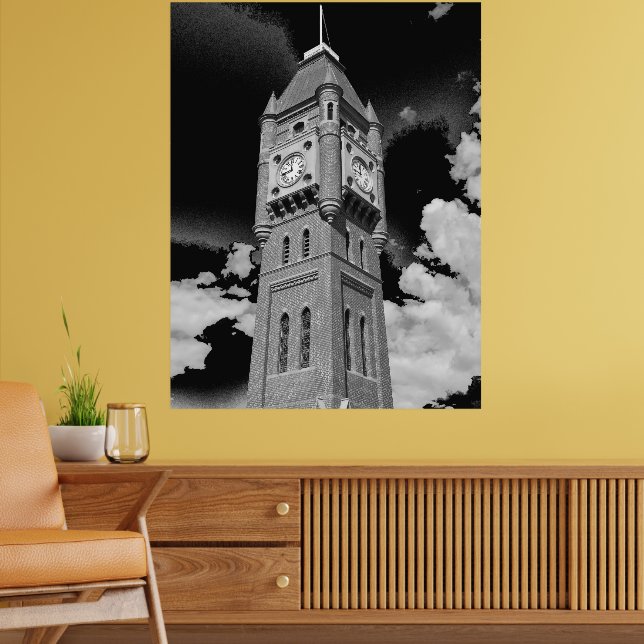Camperdown Clock Tower Keeper of Time  Poster (Living Room 2)