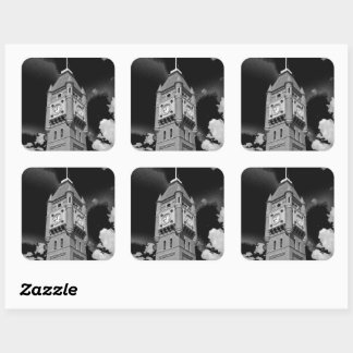 Camperdown Clock Tower Keeper of Time  Square Sticker