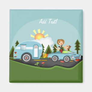 Camper's Dream Life Magnet