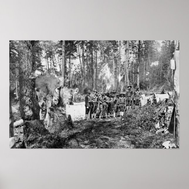 Campers Posing Poster (Front)